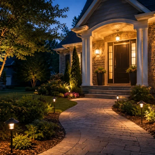 How Outdoor Lighting at Your Entrance Makes Your Home Look More Welcoming