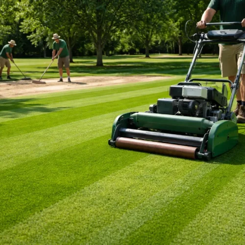 How Professional Lawn Leveling Impacts Reel Mowing