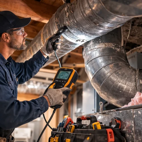 How does an HVAC Contractor Identify Airflow Restrictions in Older Duct Systems