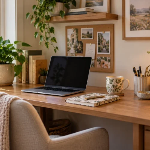 How to Add Personality to a Home Workspace with Small Meaningful Details