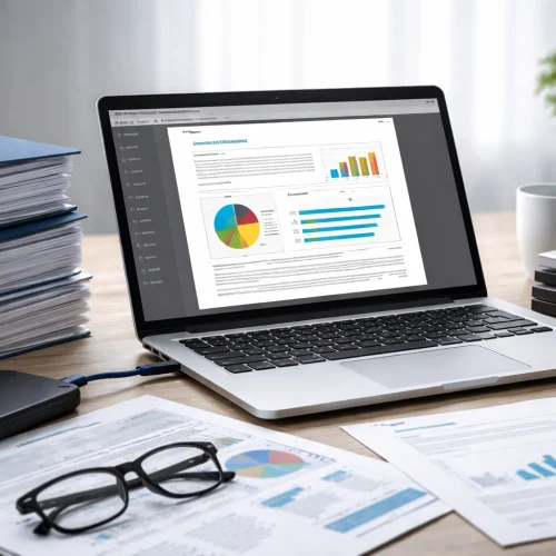 How to Archive Large PDF Reports Without Losing Text Quality