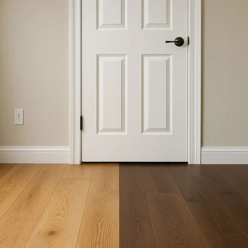 How to Choose Door Color to Match Your Flooring