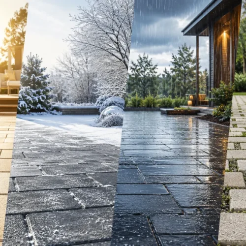 How to Choose the Right Outdoor Pavers for Your Climate