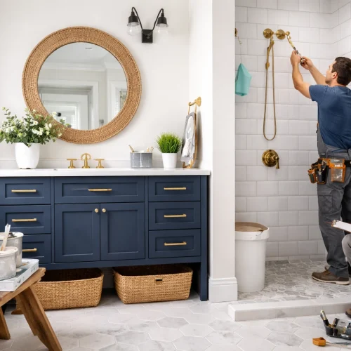 How to Mix DIY Charm and Professional Upgrades in Your Next Bathroom Remodel