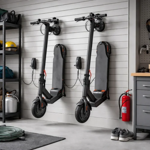 How to Store Electric Scooters in a Garage Safely 1
