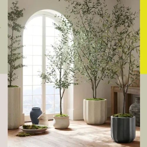 How to Style Faux Trees Like a Pro Designer 1