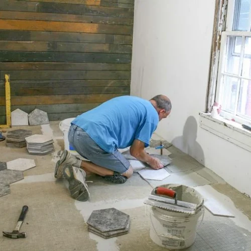 How to Tile a Bathroom Floor