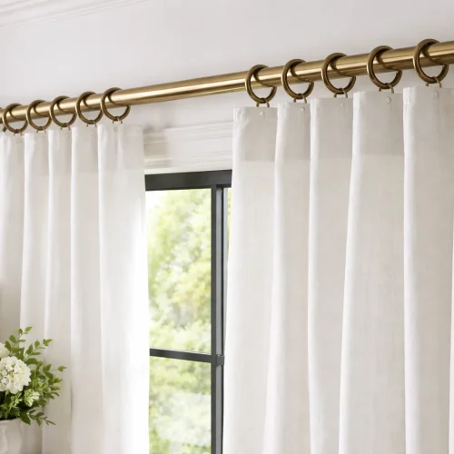 How to Use Curtain Rings Without Clips