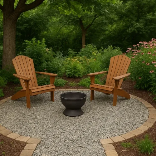 Install a Pea Gravel Patio 3