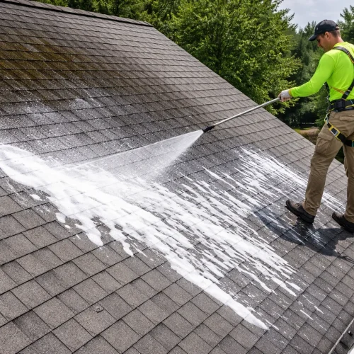 Is Soft Wash Roof Cleaning Safe for Asphalt Shingles