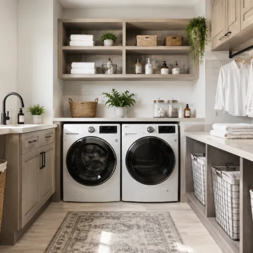 Laundry Room Ideas That Make Everyday Life Easier in a New Home