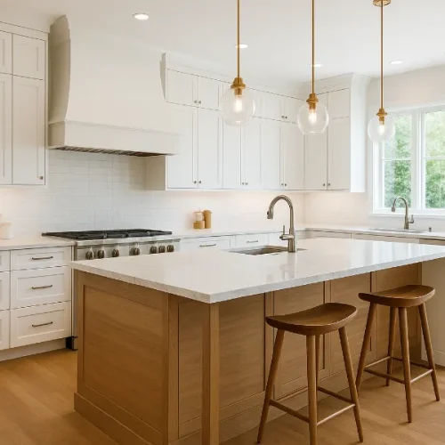 Merging Kitchen Design with Functional Home Enhancements 1