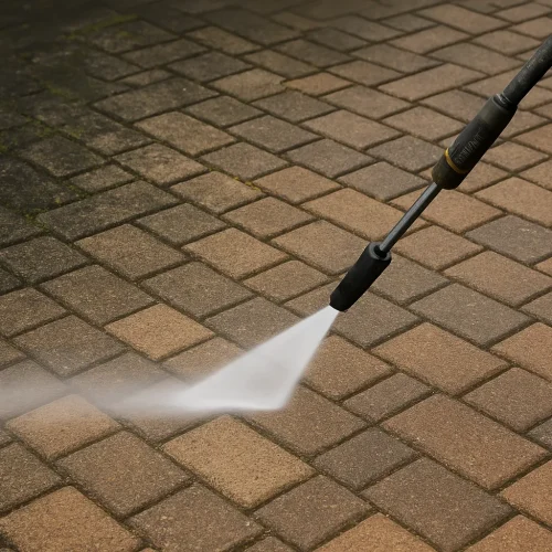 Power Washing Pavers The Right Way