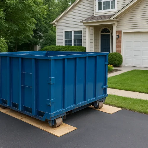 Preparing Your Driveway for a Dumpster Delivery