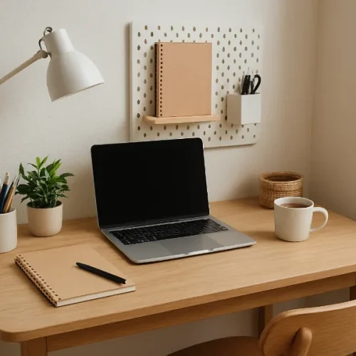 Small Space Study Desk Organization Tips 1