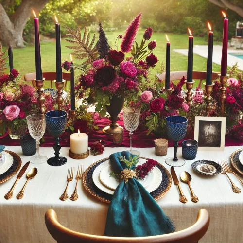 Thanksgiving outdoor tablescape