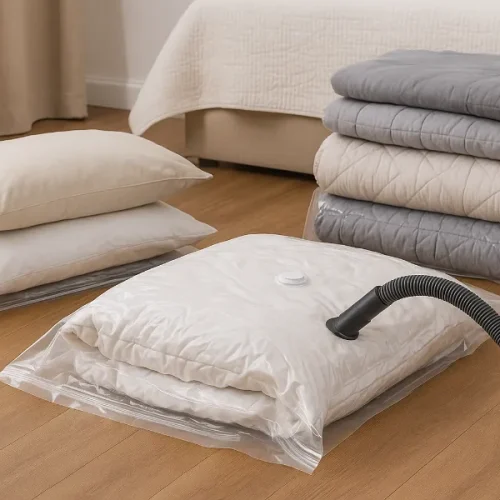 Using Vacuum-Seal Bags for Bedding Storage 1