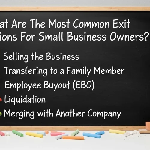 What Are The Most Common Exit Options For Small Business Owners