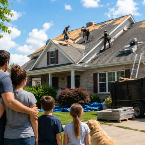 What Should Families Expect During a New Home Roof Project