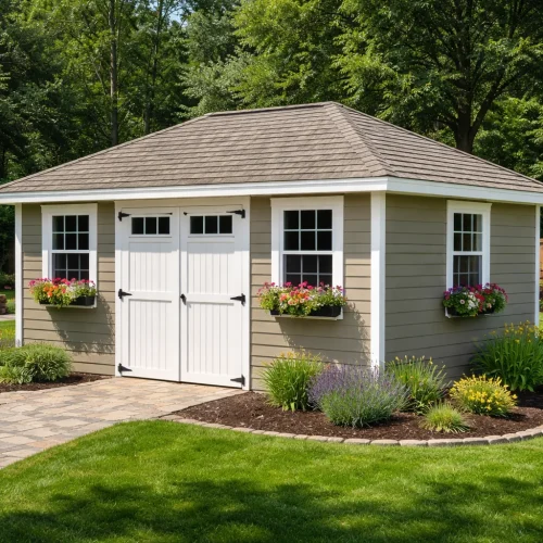 What is a hip roof shed_ Pros, cons, and why It matters