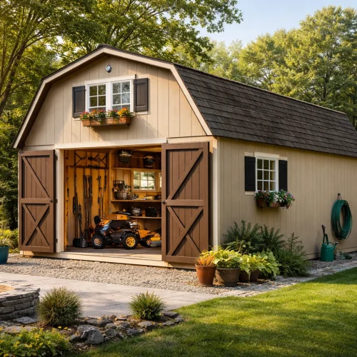 Why Lofted Barn Sheds Are the Most Versatile Backyard Storage Solution