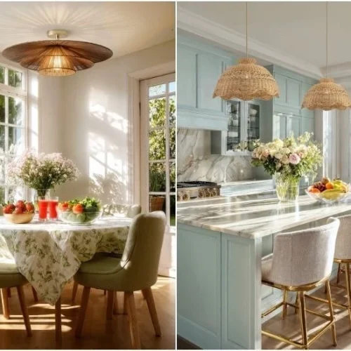 Why Rattan Pendant Lights Work So Well in Modern Homes
