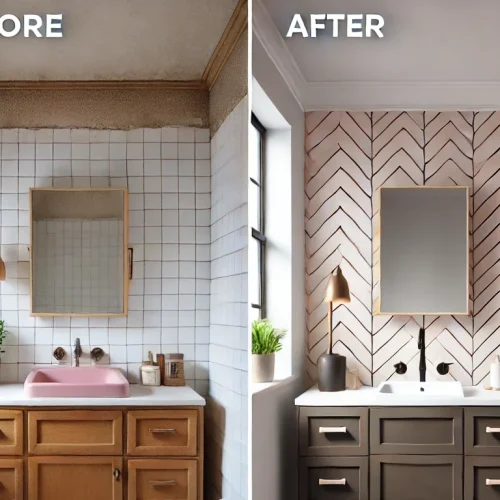 bathroom transformation