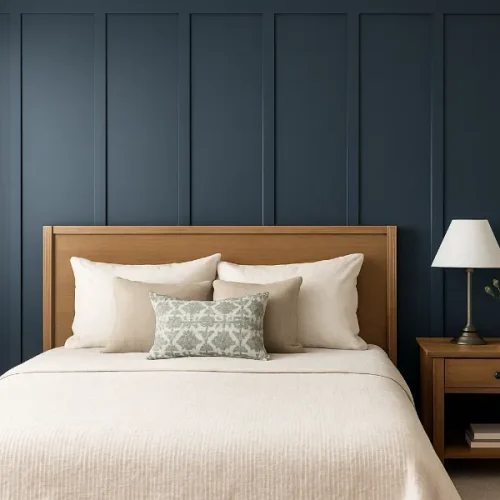 board and batten accent wall 1