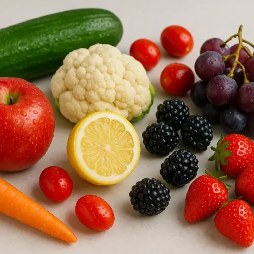 cleaning fruit with baking soda 3