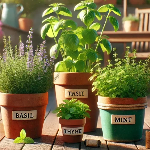 container herb garden