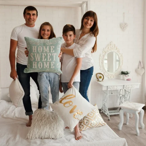 happy-family-home-bedroom-portrait
