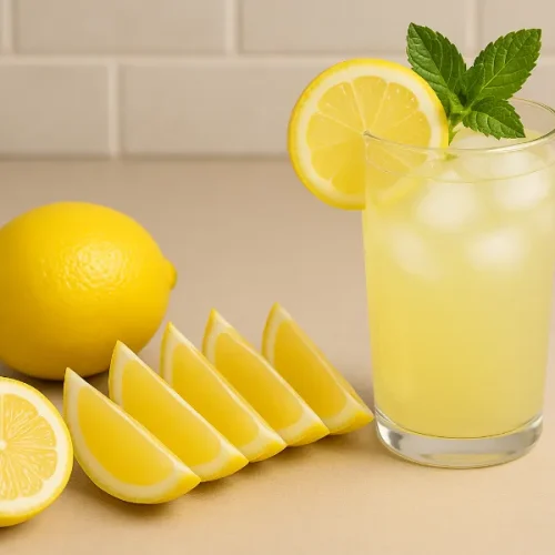 how to cut lemon wedges 2