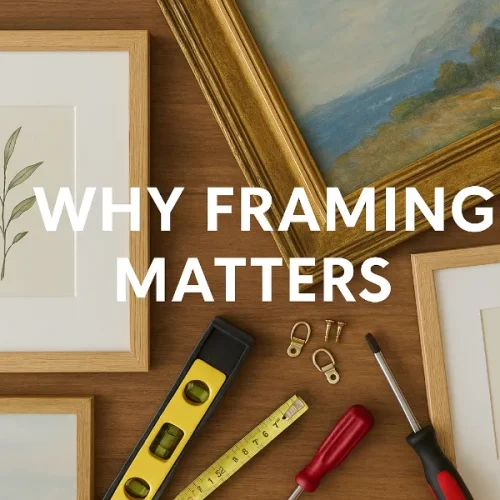 how to frame art (3)