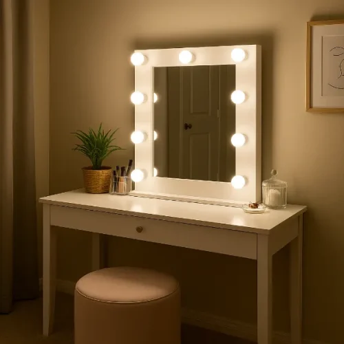 makeup vanity with lights 1