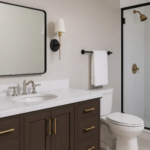 mixed metals in bathroom (1)