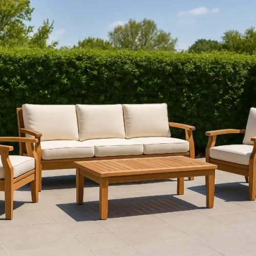 sealing teak outdoor furniture 1